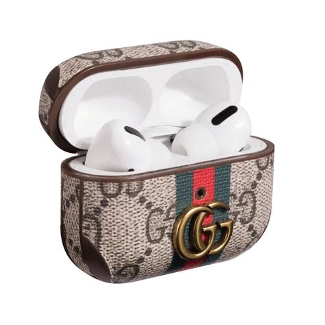 airpods protective case gucci|gucci airpod case real.